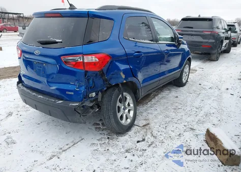 2020 Ford Ecosport Se from USA, damaged, VIN MAJ3S2GE6LC312921